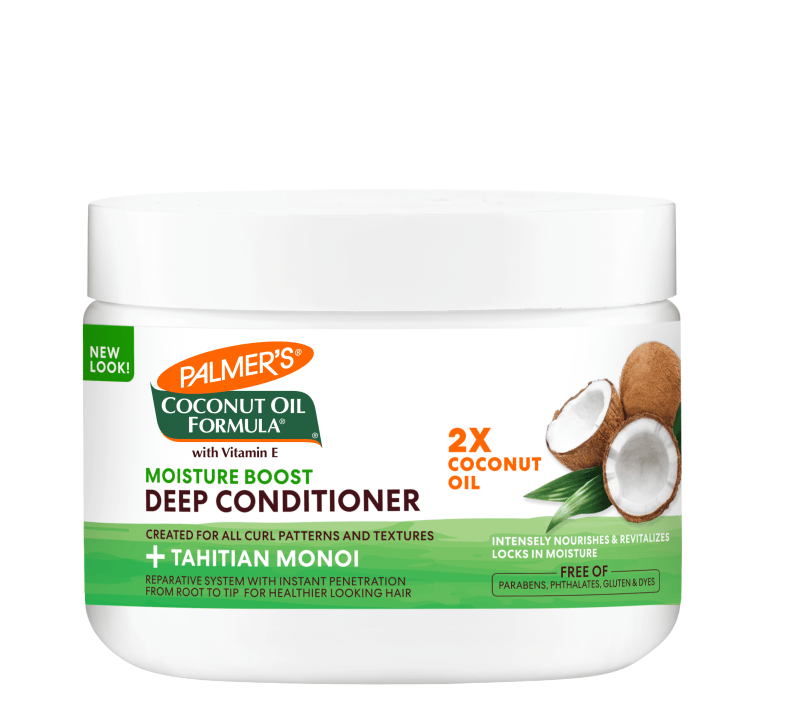كونديشنر معالج بخلاصة زيت جوز الهند للشعر التالف والجاف من بالمرز | Palmer's Moisture Boost Deep Conditioner 340 غم - EROS STORE