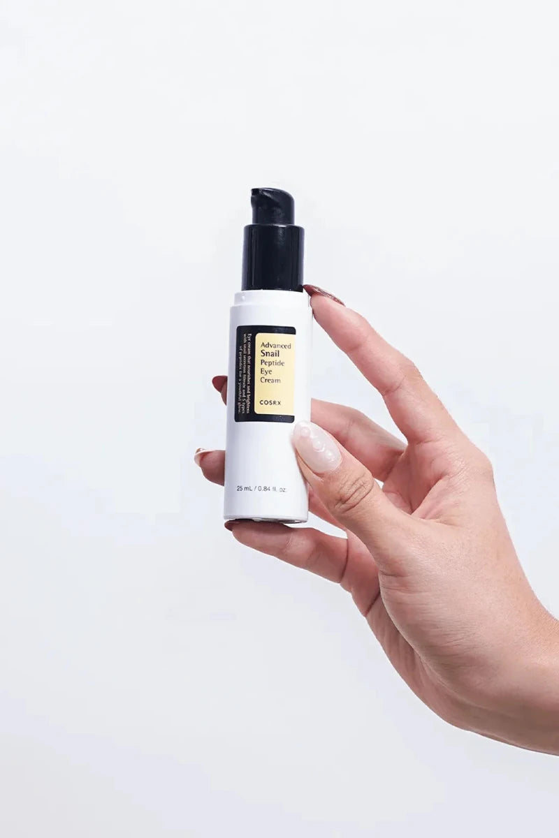 كريم العين المتطور بخلاصة الببتيد والحلزون من كوزركس - 25 مل | COSRX Advanced Snail Peptide Eye Cream - 25ml 25 مل - EROS STORE