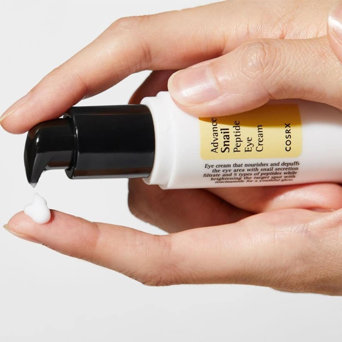 كريم العين المتطور بخلاصة الببتيد والحلزون من كوزركس - 25 مل | COSRX Advanced Snail Peptide Eye Cream - 25ml 25 مل - EROS STORE