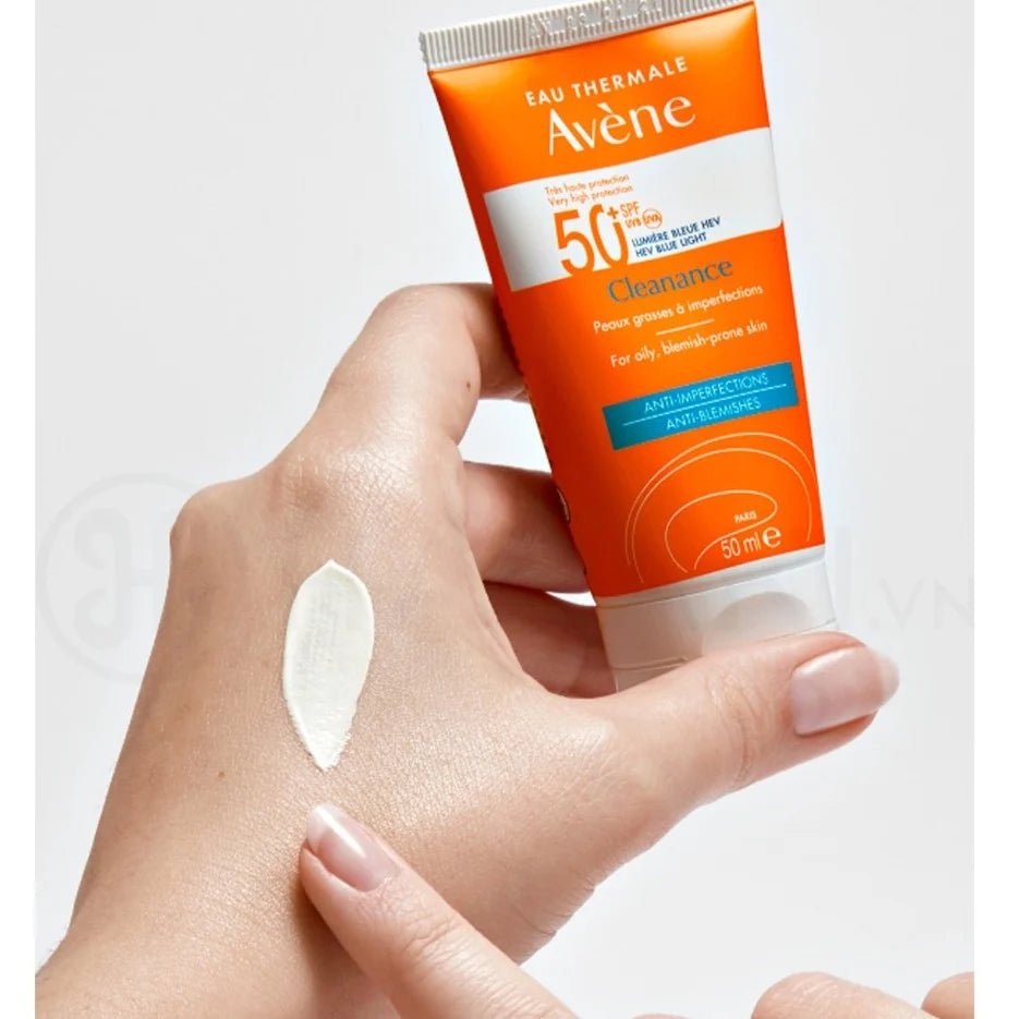 كريم الحماية من الشمس كلينانس SPF50+ من أفين | Avène Cleanance Sunscreen SPF50+ 50 مل - EROS STORE