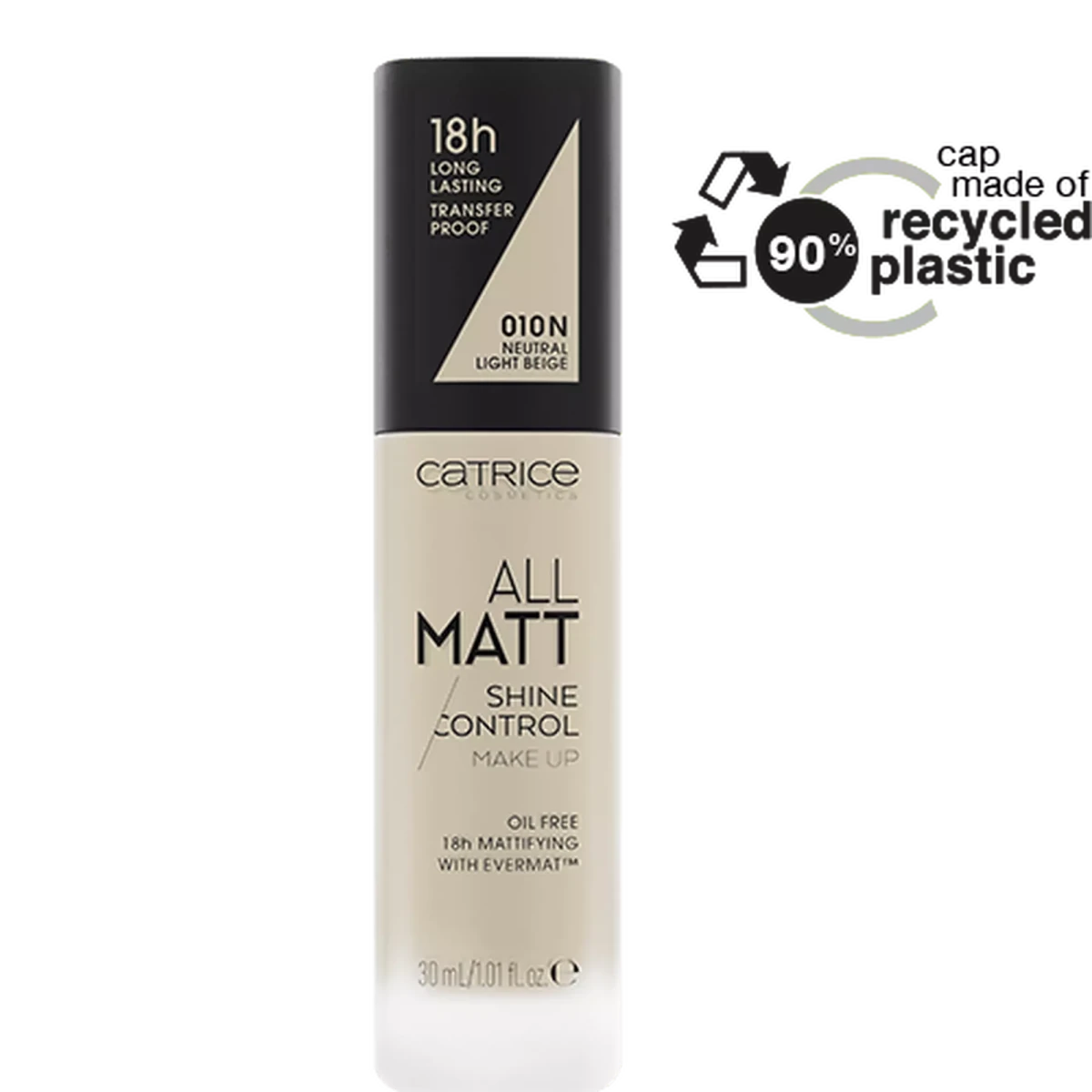 كريم أساس "أول مت بلس شاين كونترول" من كاتريس | Catrice All Matt Plus Shine Control Foundation 20 - EROS STORE