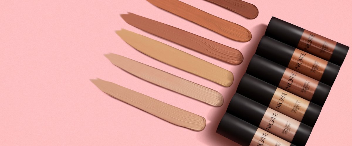 كريم أساس ديتوكس من نوت متوسط إلى كامل التغطية | Note Cosmetics Detox & Protect Foundation بيجي 01 - EROS STORE