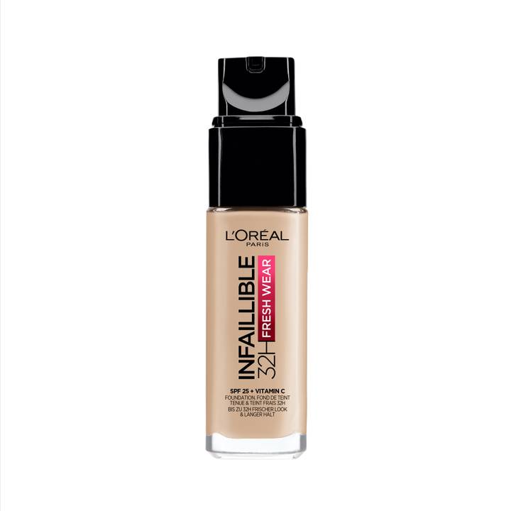 كريم أساس فريش وير من لوريال | L'Oréal Fresh Wear Foundation 15 Porcelain - EROS STORE