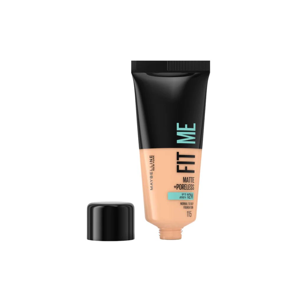 كريم أساس فت مي للبشرة الدهنية والمختلطة من ميبلين | Maybelline Fit Me Foundation for Oily and Combination Skin FAIR IVORY 102 - EROS STORE