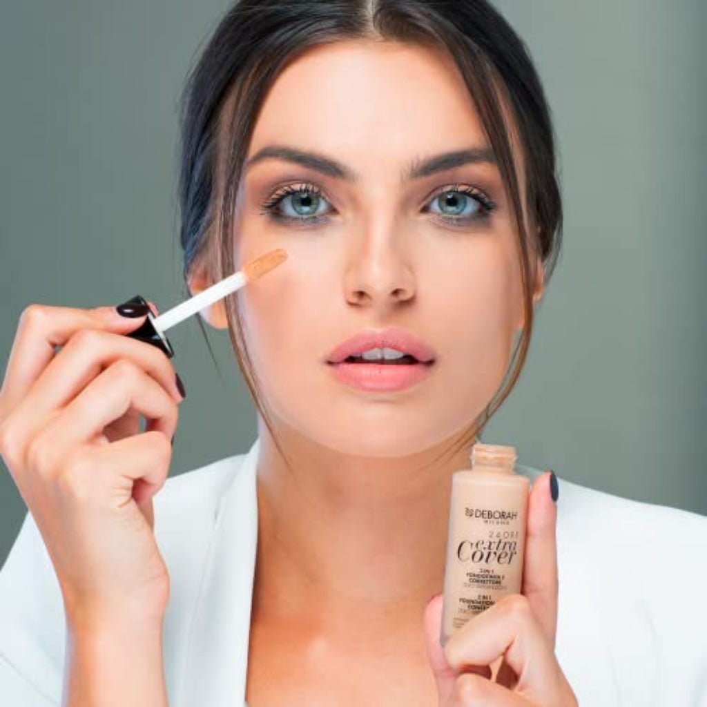 كريم أساس + كونسيلر بتغطية كاملة من ديبورا | Deborah Full Coverage Foundation + Concealer 0 - EROS STORE