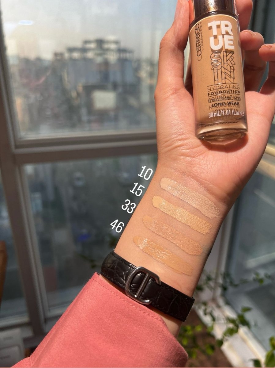 كريم أساس مرطب - ترو سكين من كاتريس | Catrice True Skin Hydrating Foundation 33 - EROS STORE