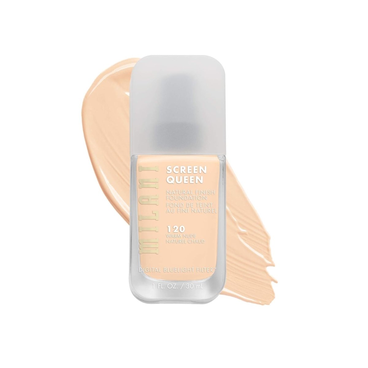 كريم أساس ميلاني سكرين كوين ذو اللمسة النهائية الطبيعية | Milani Screen Queen Natural Finish Foundation 120 - EROS STORE
