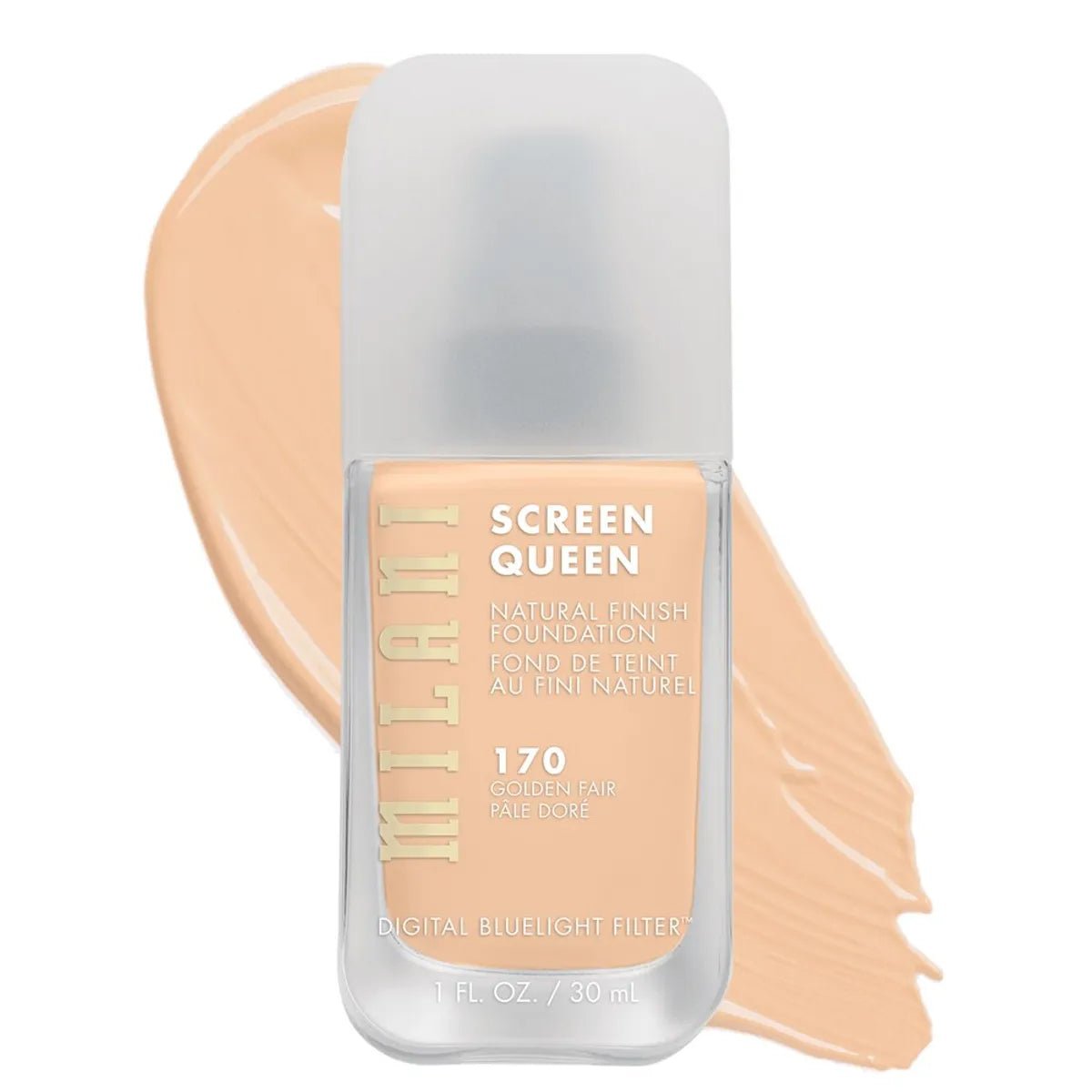 كريم أساس ميلاني سكرين كوين ذو اللمسة النهائية الطبيعية | Milani Screen Queen Natural Finish Foundation 170 - EROS STORE