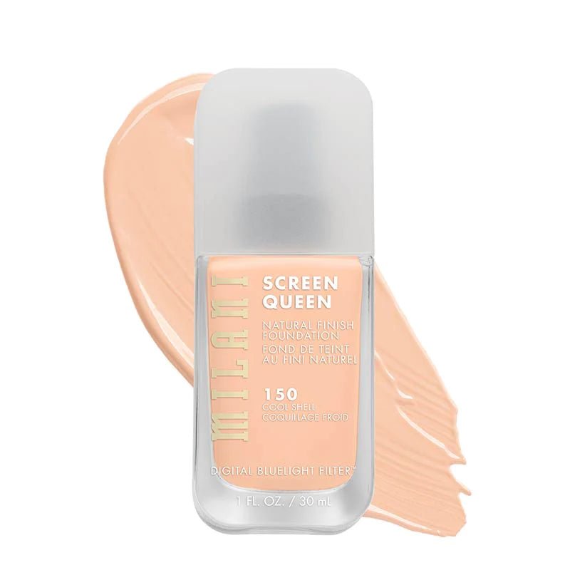كريم أساس ميلاني سكرين كوين ذو اللمسة النهائية الطبيعية | Milani Screen Queen Natural Finish Foundation 150 - EROS STORE