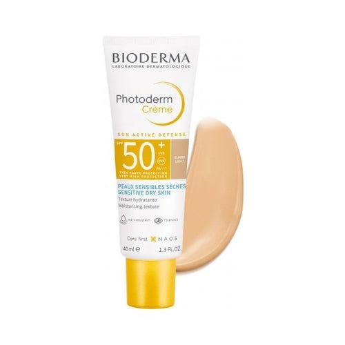 كريم فوتوديرم للحماية من الشمس للبشرة الجافة والحساسة من بيوديرما | Bioderma Photoderm Cream SPF50+ 50 مل - EROS STORE