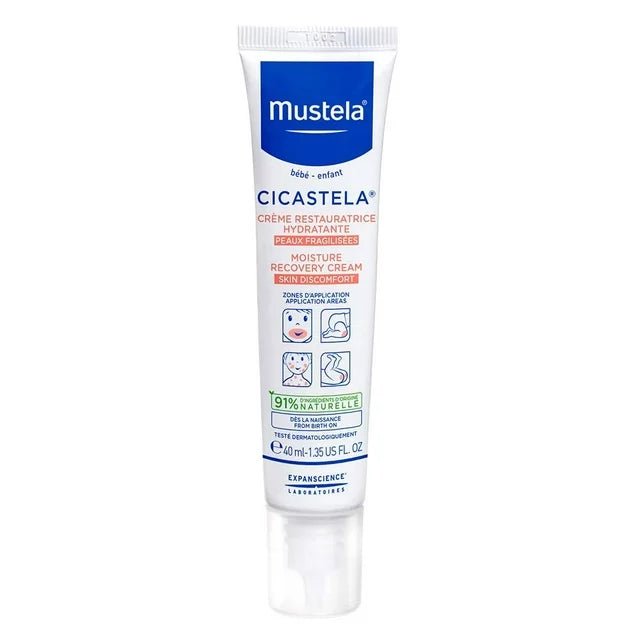 كريم مرمم سيكاستيلا لإصلاح البشرة من موستيلا | Mustela Cicastela Moisture Recovery Cream 40 مل - EROS STORE