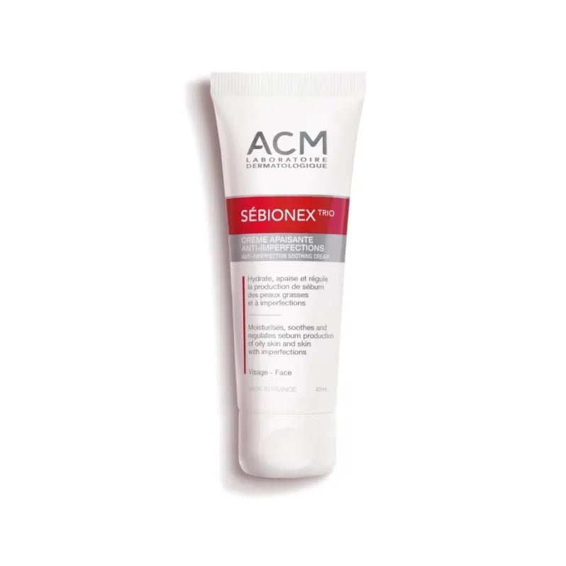 كريم سيبيونكس تريو لعلاج حب الشباب من إي سي إم | ACM Sebionex Trio Cream 40 مل - EROS STORE