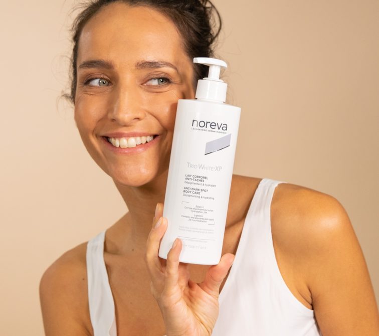 كريم تفتيح الجسم ترايو وايت إكس بي من نوريفا | NOREVA Trio White XP Body Cream 400 مل - EROS STORE