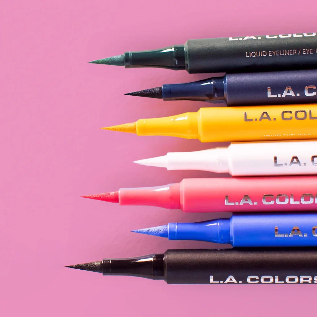 لاينر العيون الحساسة من ال اي كولور - نباتية ومريحة للعيون | L.A. Colors Sensitive Eyes Vegan Eyeliner CLE823 BLACK - EROS STORE