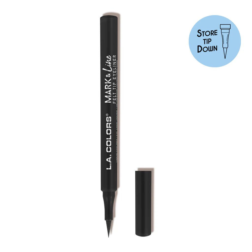لاينر العيون الحساسة من ال اي كولور - نباتية ومريحة للعيون | L.A. Colors Sensitive Eyes Vegan Eyeliner CLE823 BLACK - EROS STORE