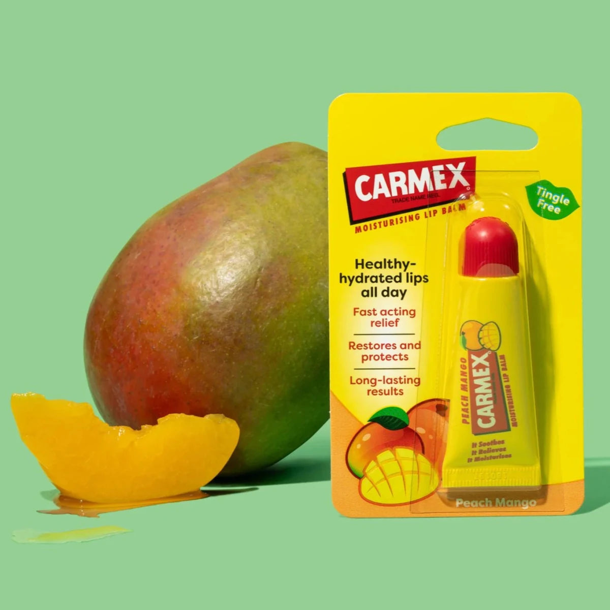 Lip Balm Peach & Mango SPF15 - 10g Tube | مرطب الشفاه بالخوخ والمانجو بحماية 15 - 10 جرام أنبوب - EROS STORE