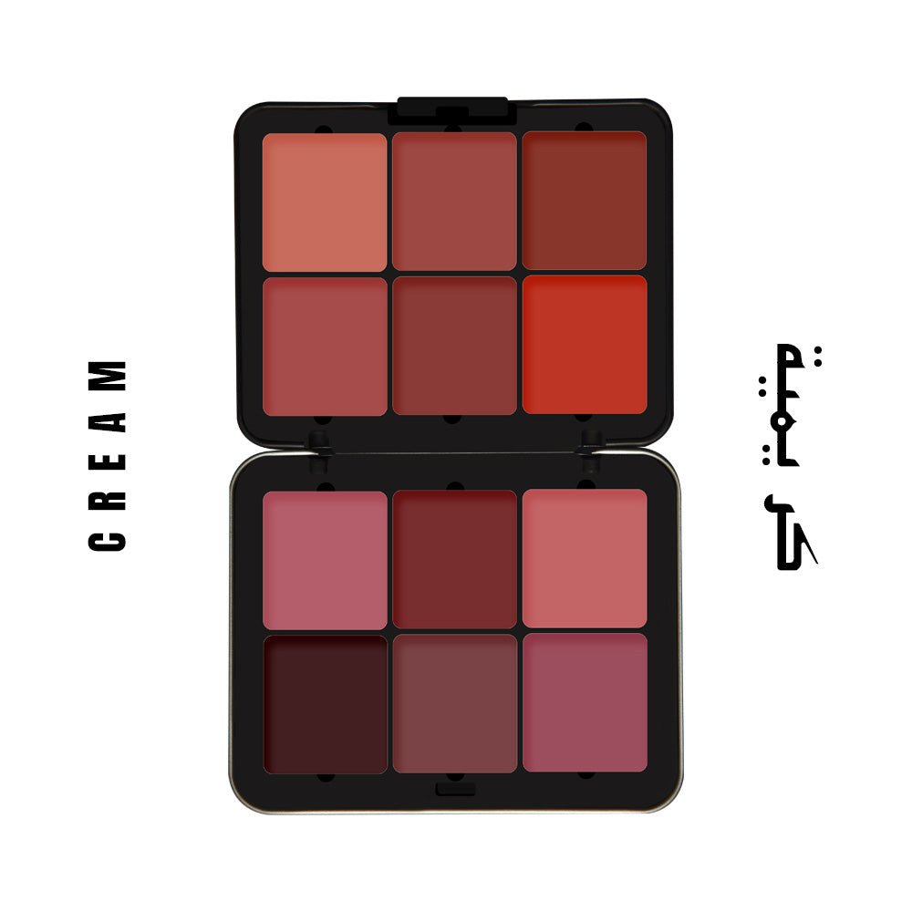 لوحة أحمر خدود كريمي احترافية من ميكب فيوجر | Makeup Voyager Professional Cream Blush Palette - EROS STORE