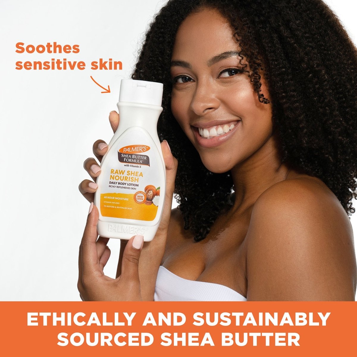 لوشن الجسم المغذي بزبدة الشيا الخام من بالمرز | Palmer's Raw Shea Nourish Body Lotion 250 مل - EROS STORE
