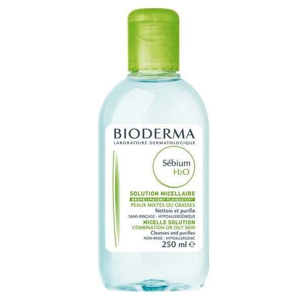 ماء ميسيلار وتونر سيبيوم لتنقية البشرة من بيوديرما | Bioderma Sebium H2O Micellar Water + Toner 250 مل - EROS STORE