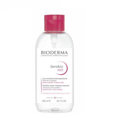 ماء ميسيلار سنسيبيو لتنظيف البشرة الحساسة من بيوديرما | Bioderma Sensibio H2O Micellar Water 500 مل - EROS STORE