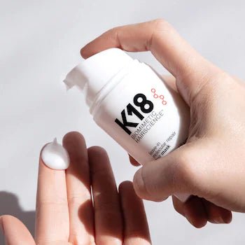 ماسك إصلاح الشعر الجزيئي ليف إن من كي 18 | K18 Leave - In Molecular Repair Hair Mask 50 مل - EROS STORE