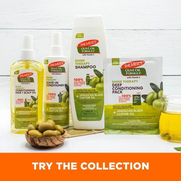ماسك معالج للشعر بخلاصة زيت الزيتون والبروتين من بالمرز | Palmer's Olive Oil Deep Conditioning Protein Pack 60 غم - EROS STORE