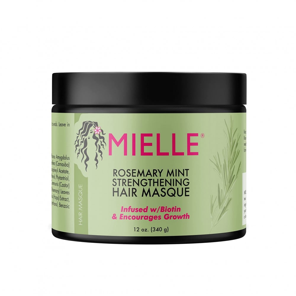 ماسك تقوية الشعر بإكليل الجبل والنعناع من ميلي | Mielle Rosemary Mint Strengthening Hair Masque 340 مل - EROS STORE