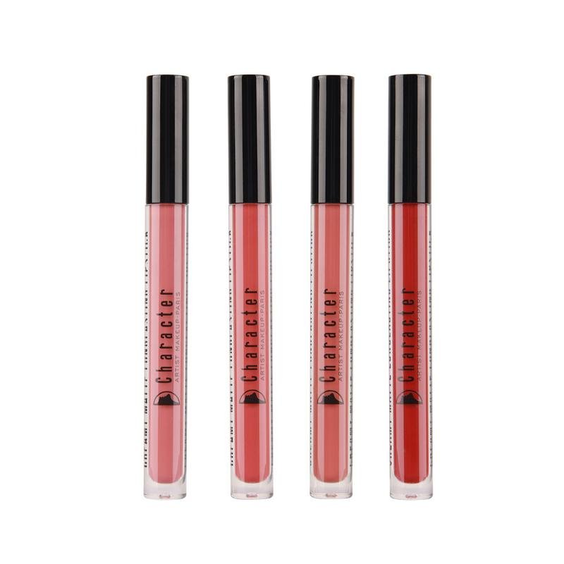 مجموعة أحمر شفاه مطفي من كاركتر | Character Matte Lipstick Set 2 - EROS STORE