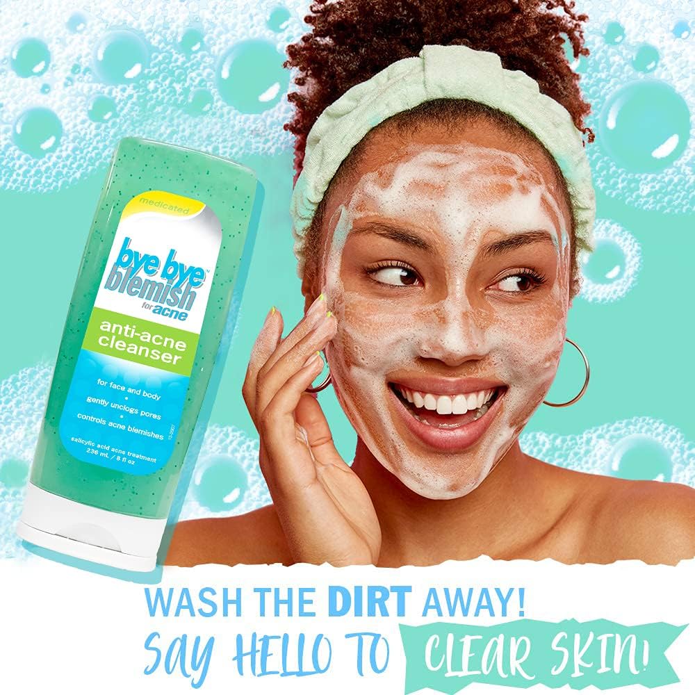 منظف الوجه والجسم المضاد لحب الشباب من باي باي بليمش | Bye Bye Blemish Acne Cleanser 236 مل - EROS STORE