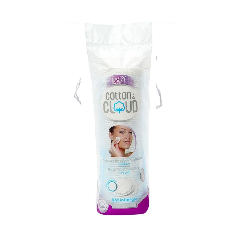 مسحات قطنية لإزالة المكياج من ليدي كير | Lady Care Cotton Pads for Makeup Removal 70 - EROS STORE