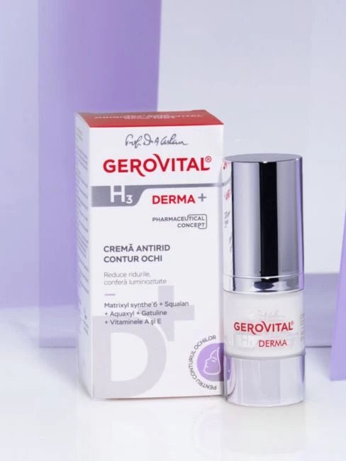 مصحح تجاعيد العيون من جيروفيتال | Gerovital H3 Evolution anti wrinkle eye contour ‏ 15 مل - EROS STORE