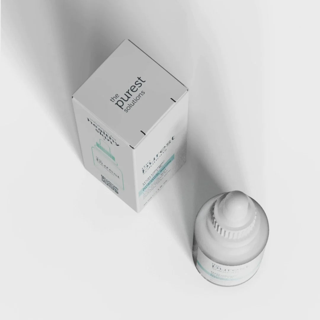 مصل الترطيب المكثف حمض الهيالورونيك 2% + ب5 من بيورست - 30 مل | The Purest Solutions Intensive Hydrating Serum: Hyaluronic Acid 2% + Vitamin B5 - 30ml 30 مل - EROS STORE
