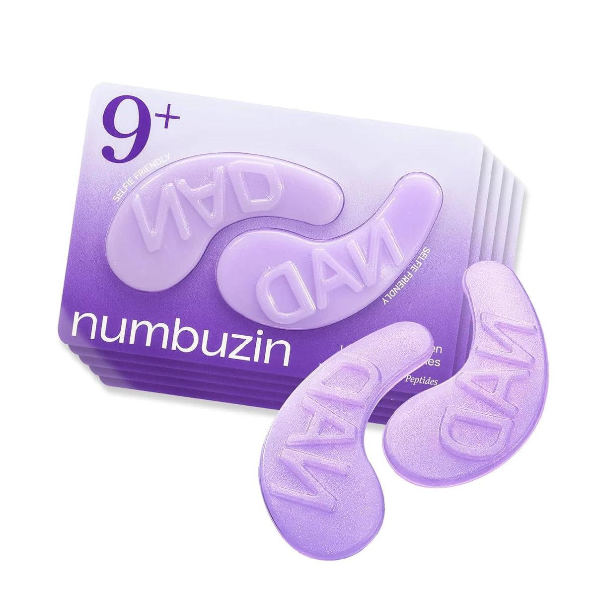 Numbuzin NMN Collagen Under Eye Patches with 50 Peptides | لصقات نومبوزين إن إم إن كولاجين تحت العين مع 50 ببتيدًا 5 ازواج - EROS STORE