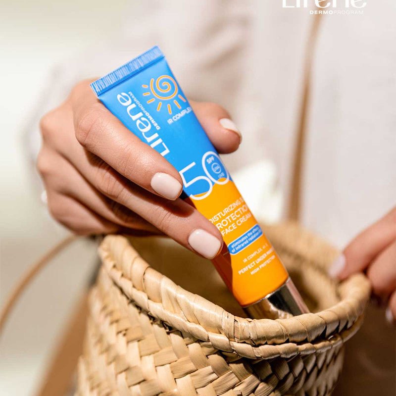 واقي شمس ليرين بخلاصة الألوفيرا SPF 50 | Lirene Aloe Vera Sunscreen SPF 50 40 مل - EROS STORE