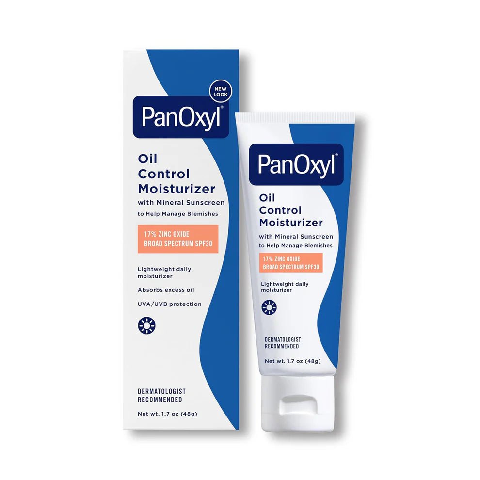 PanOxyl Oil Control Moisturize sunscreen Spf30 - 48g | بانوكسل مرطب مع واقي شمسي للبشرة الدهنية - 48 غرام 48 غم - EROS STORE