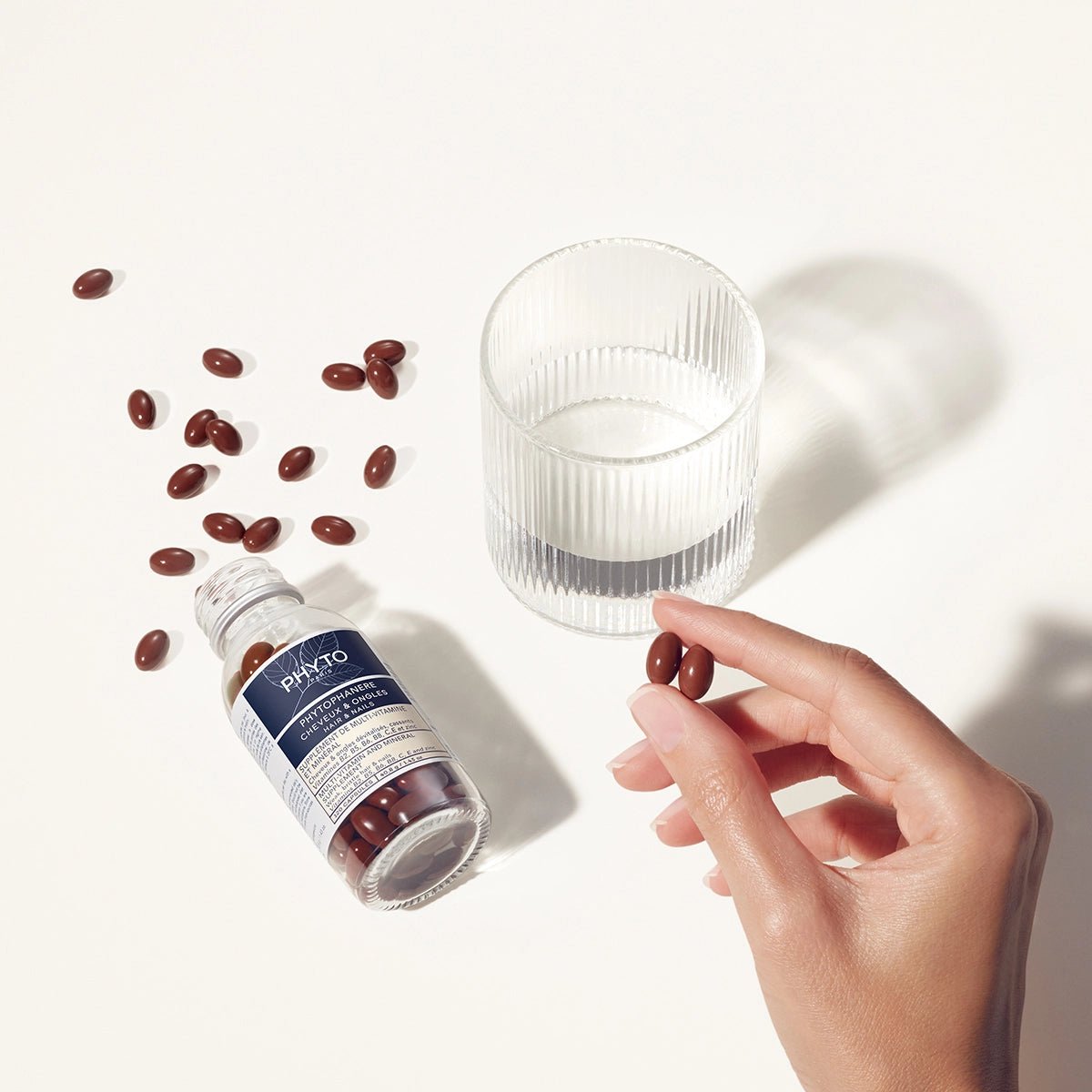 Phytophanere Capsules - 120 Capsules مكملات الشعر للتساقط فيتو 120 كبسولة 120 كبسولة - EROS STORE