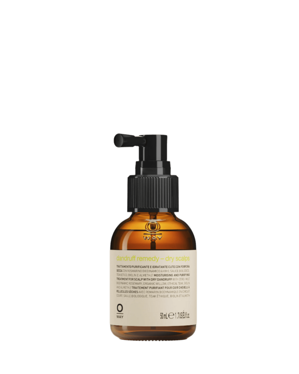 PURIFYING dandruff remedy dry scalps 50 ml بخاخ معالج للقشرة الجافة من OWAY 50مل - EROS STORE