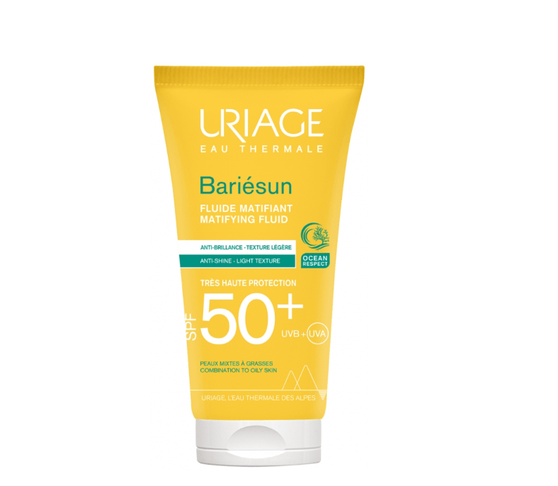 سائل واقي من الشمس باريسن مات SPF50+ من يورياج | Uriage Bariesun Matte Fluid SPF50+ 50 مل - EROS STORE