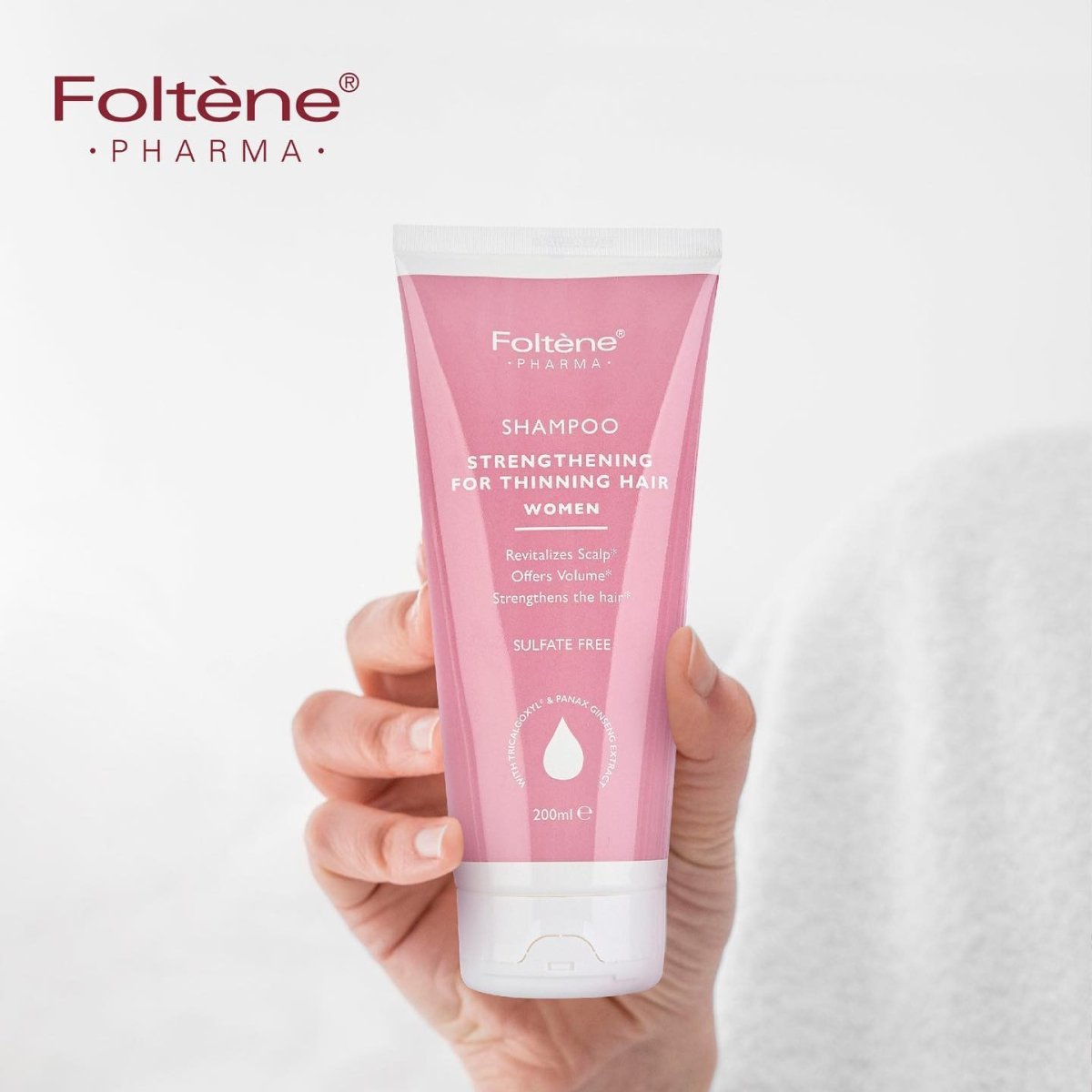 شامبو فولتين لتساقط الشعر للنساء - 200 مل | Foltène Shampoo for Thinning Hair Women - 200ml 200 مل - EROS STORE