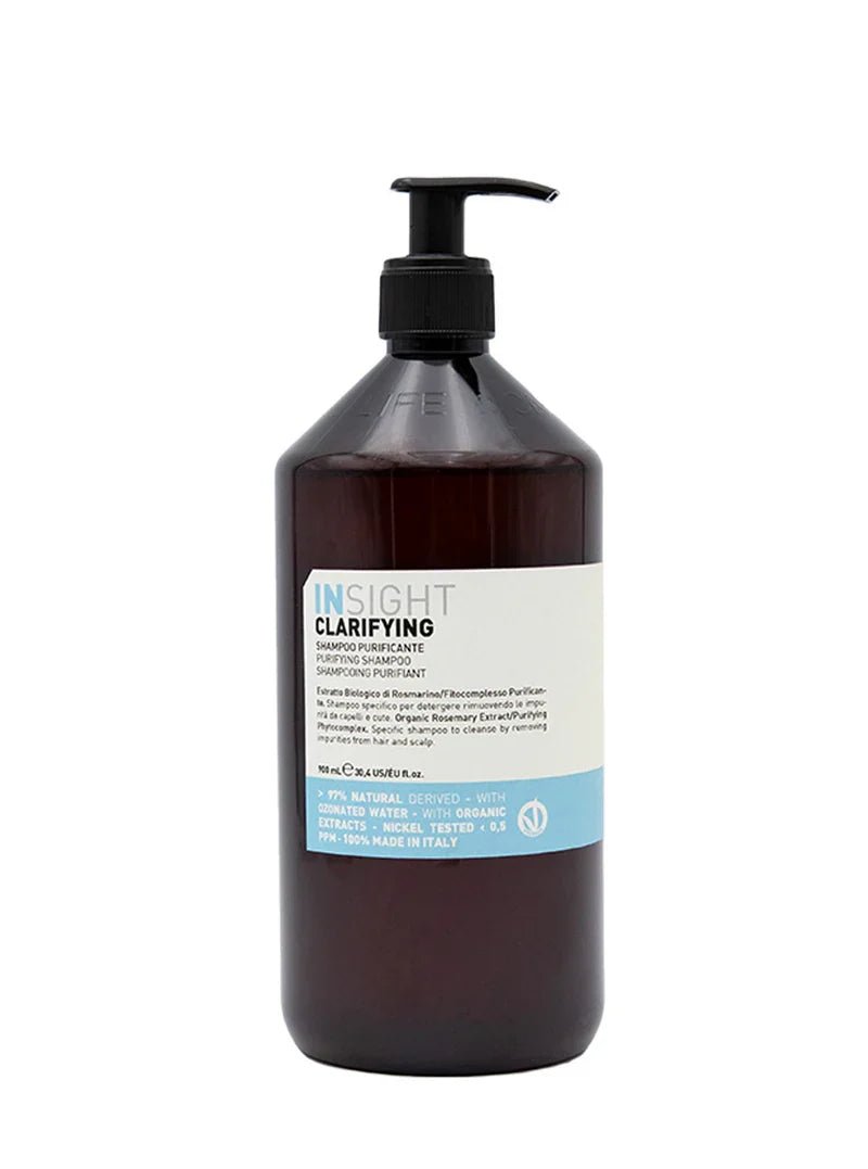 شامبو منقي للشعر الدهني ومنظم لإفراز الزيوت من إنسايت الإيطالية | INSIGHT clarifying Shampoo for Oily Hair 900 مل - EROS STORE