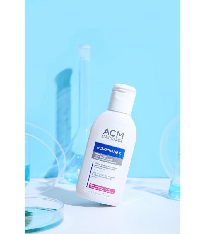 شامبو نوفافان للقشرة الكثيفة من إي سي إم | ACM Novophane K Anti - Dandruff Shampoo 125مل - EROS STORE