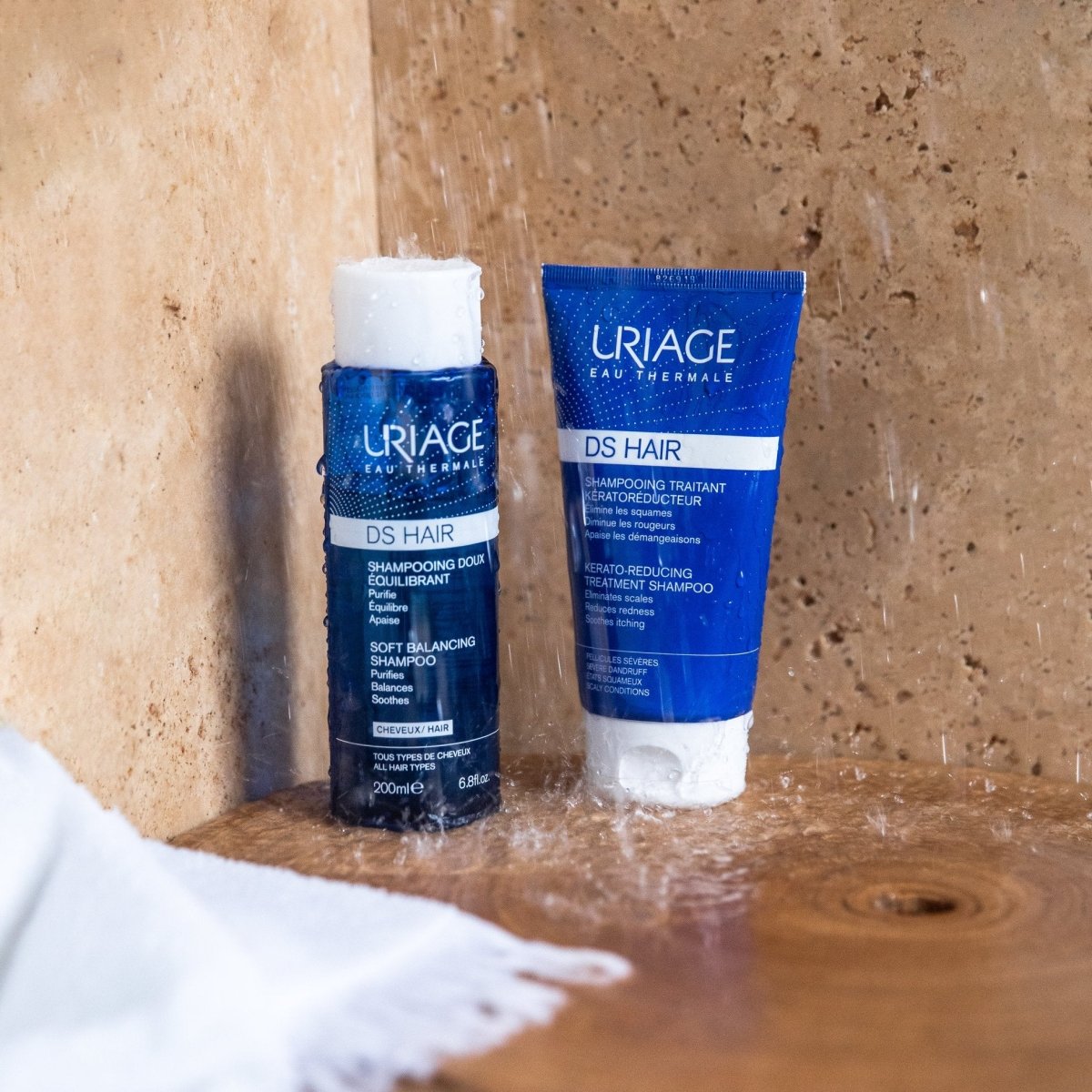 شامبو يورياج دي إس هير العلاجي لعلاج القشرة القرنية والصدفية |Uriage Ds Hair Kerato - Reducing Treatment Shampoo 150 مل - EROS STORE