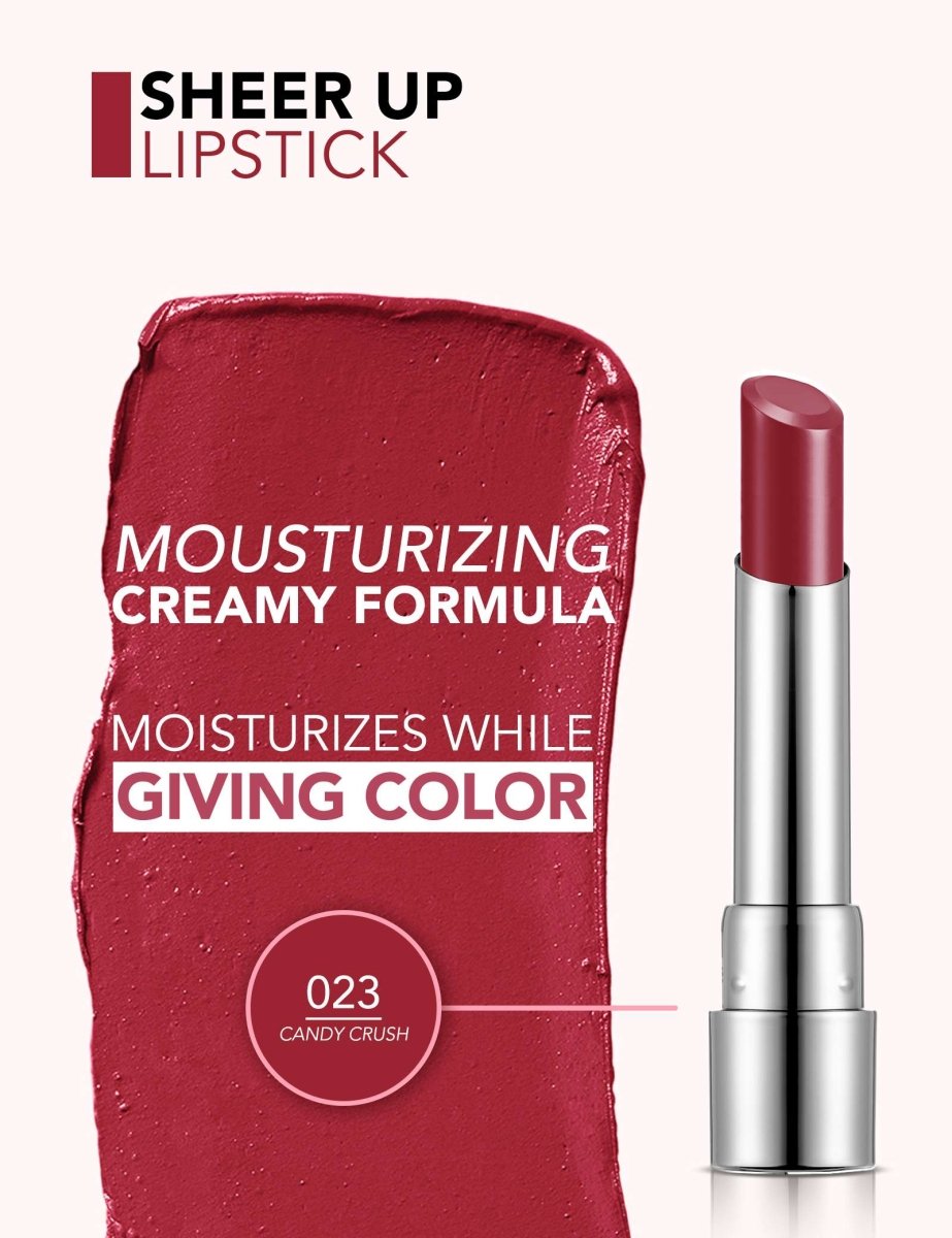 Sheer Up Lipstick by flormar | احمر شفاه فلورمار شير اب المرطب 23 - EROS STORE