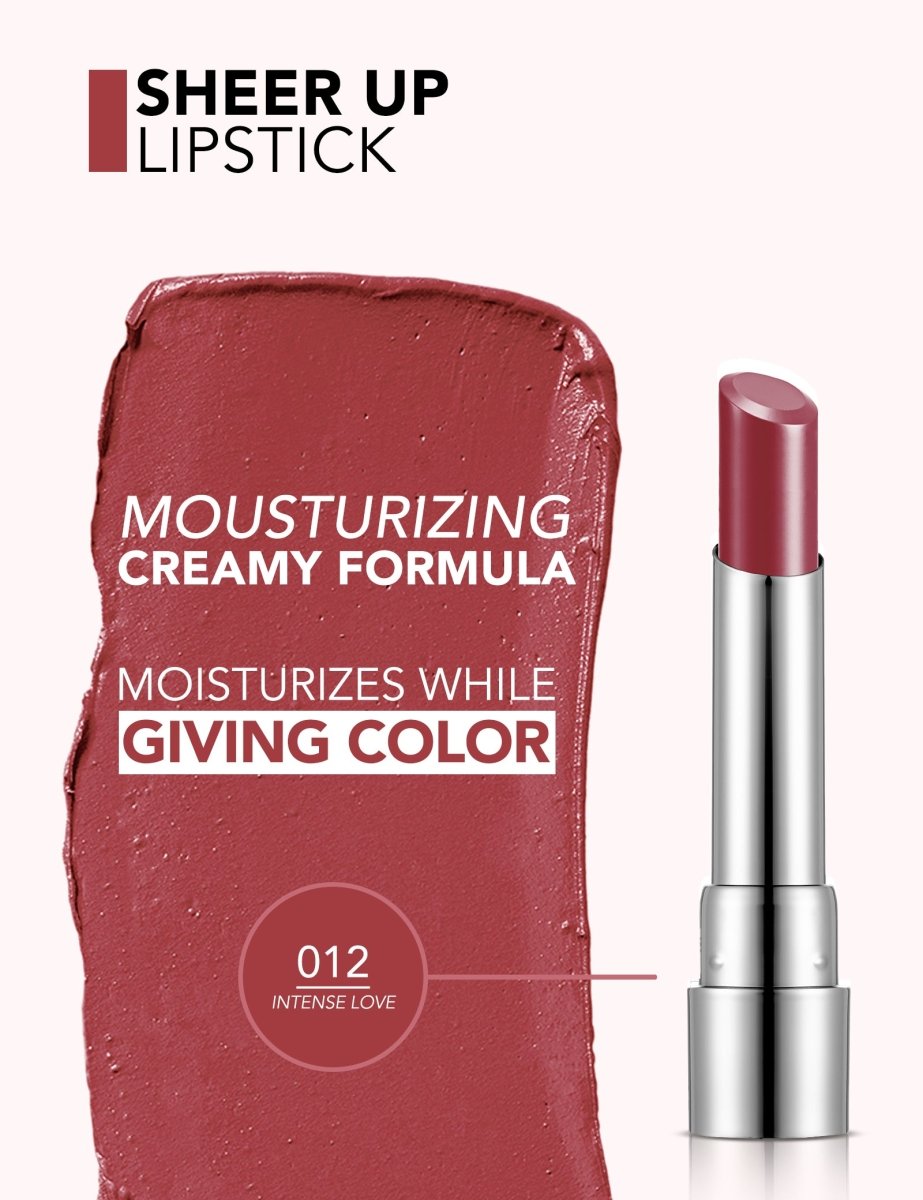 Sheer Up Lipstick by flormar | احمر شفاه فلورمار شير اب المرطب 12 - EROS STORE