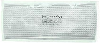 شريط شعر من القطن باللون الأبيض من هيدريا لندن | Hydrea London Cotton Hairband - White (HDB/W) - EROS STORE