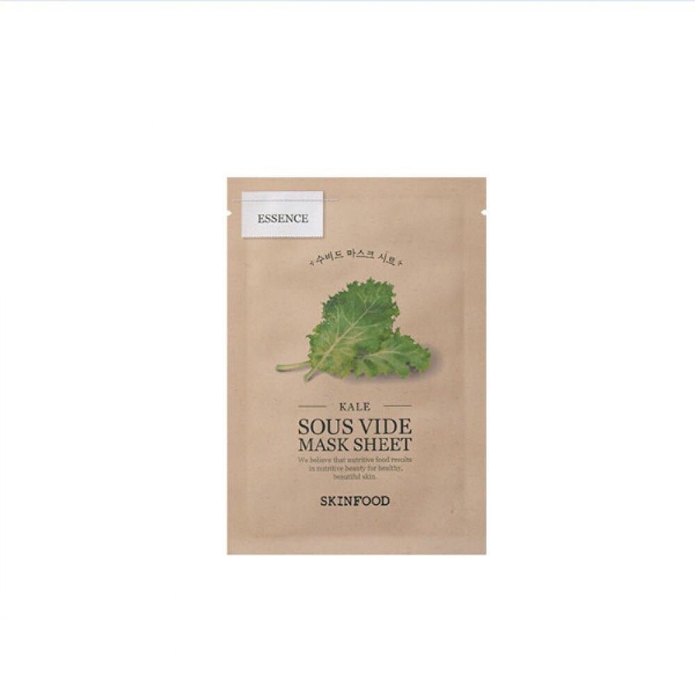 SKINFOOD Sous Vide Mask Sheet الماسكات الورقية للوجه سبانخ - EROS STORE