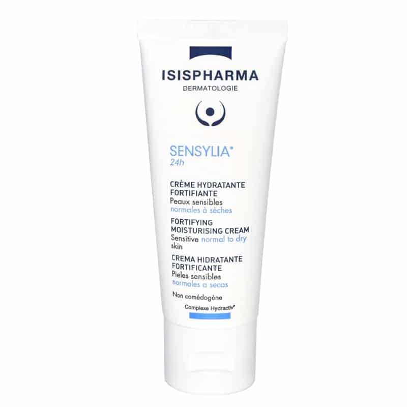سنسيليا كريم مرطب مرمم يدوم 24 ساعة للبشرة الحساسة والجافة من إيزيس فارما | ISIS PHARMA Sensylia 24H Cream 40 مل - EROS STORE
