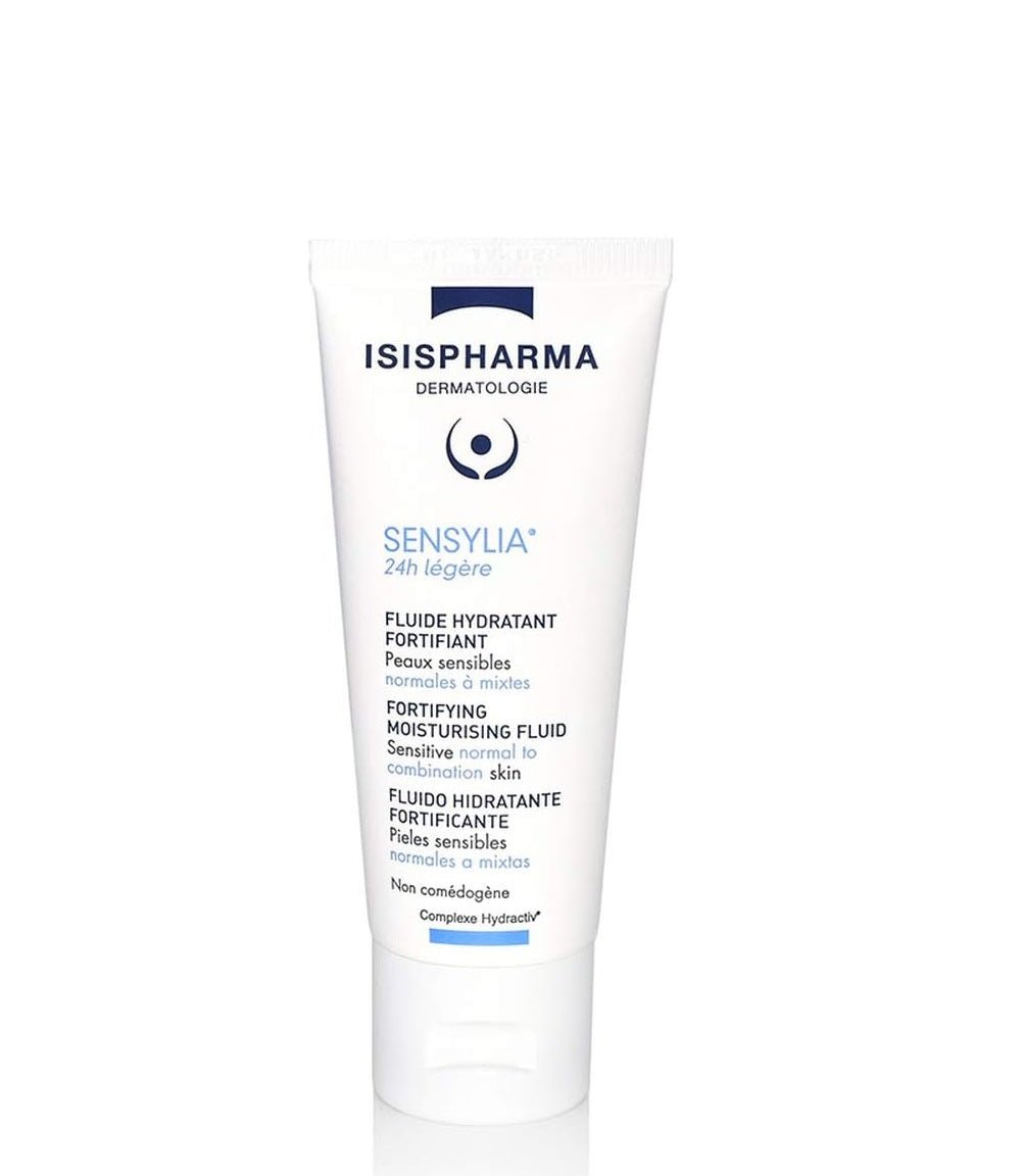 سنسيليا مرطب مرمم عميق خفيف القوام لمدة 24 ساعة من إيزيس فارما | ISIS PHARMA Sensylia 24 - Hour Fortifying Hydrating Fluid 40 مل - EROS STORE