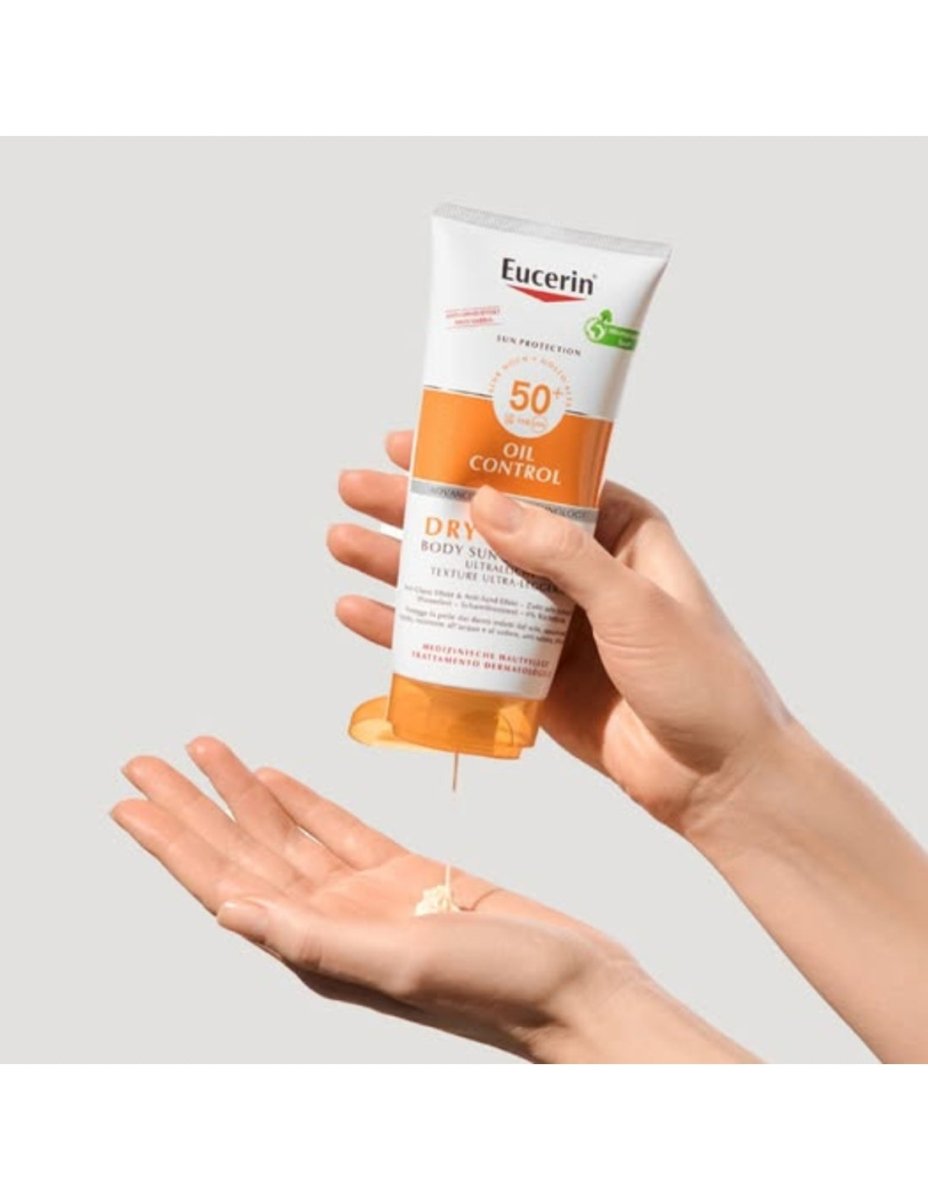 Sun Body Gel‑Cream Dry Touch SPF 50+ – 200 ml | جل‑كريم واقي الجسم دراي توتش حماية 50+ – ٢٠٠ مل 200 مل - EROS STORE