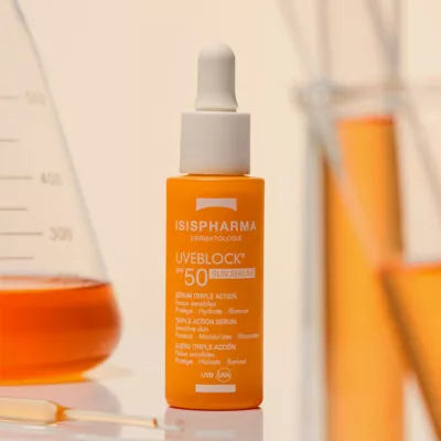 صورة رسمية سيروم إيزيس فارما يوفي بلوك الواقي من الشمس SPF50 - 28 مل